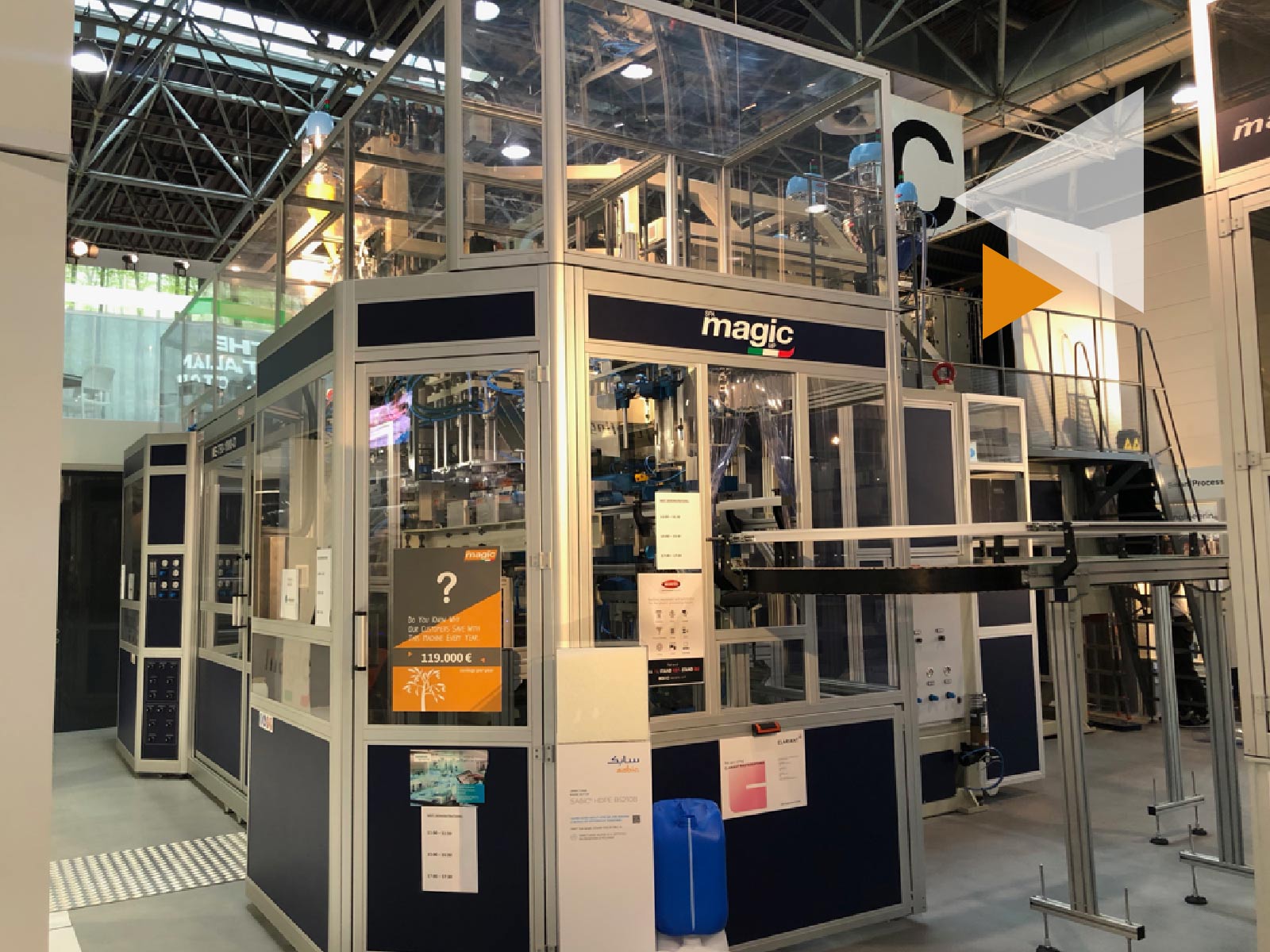 Magic ME Series All-Electric Blow Molding Machine